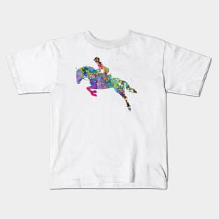 Horse Rider Kids T-Shirt